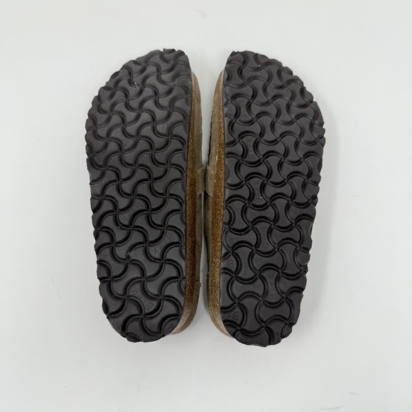 New Birkenstock Buckley Suede Leather Clogs Gray Taupe Sz 38 - Picture 12 of 12